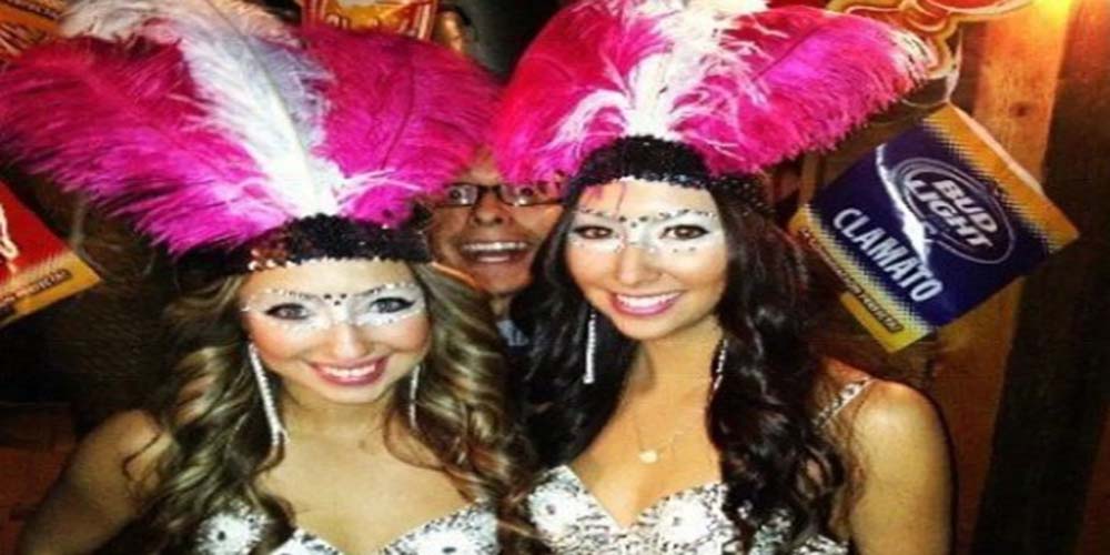 face between two ladies