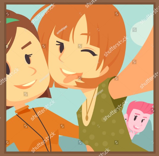 Stock photobomb photo